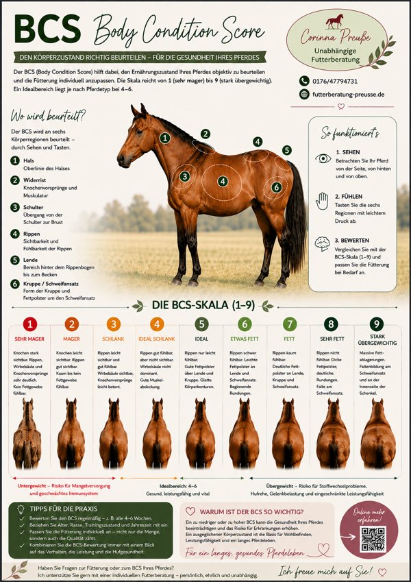 Infoblatt BCS – Body Condition Score